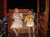 Ted and Tom eating S'Mores